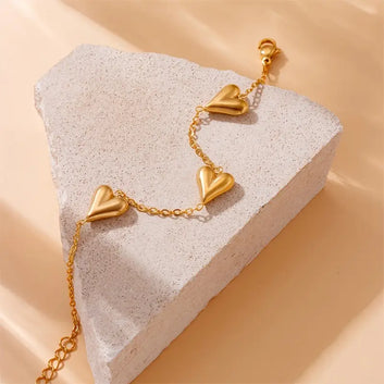 Solid Heart Bracelet