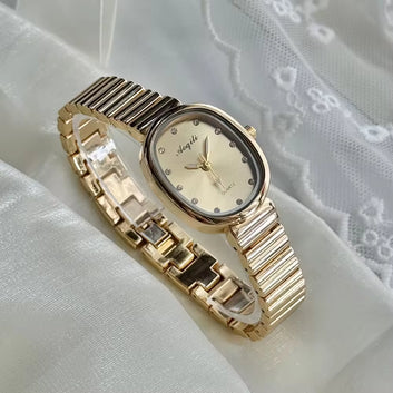 MZW126 Stainless Steel Watch Gold - Gold Dial
