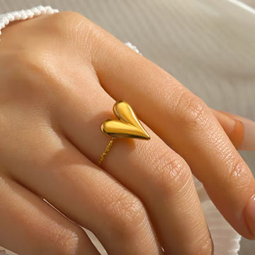 Groot harten ring