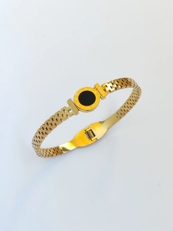 Roman Number Love Bangle