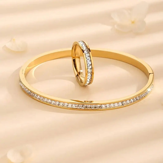 2pcs Stardust Handcuff and Ring Combo