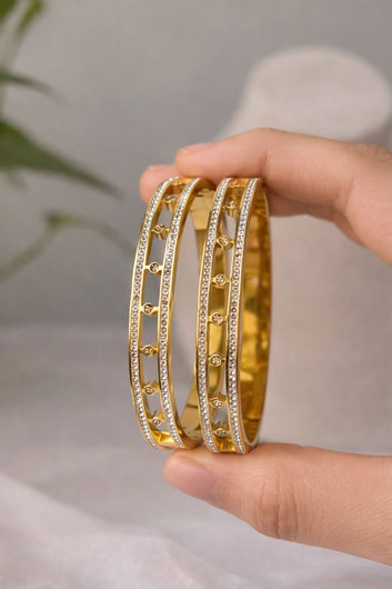Pave Diamond Bangle