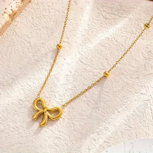 Bow Necklace