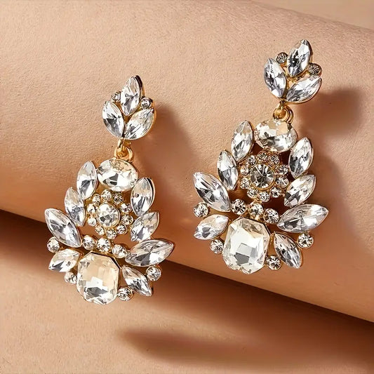 Crystal Dangle Earrings