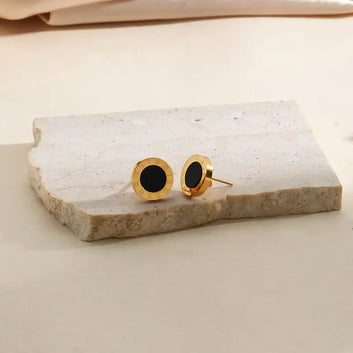 Roman Number Stud Earrings