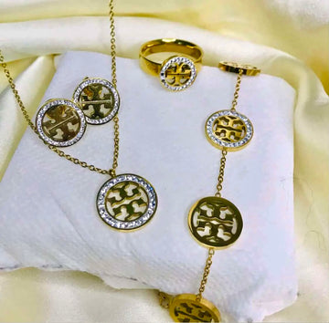 5Pcs Tory Burch Jewellery Set