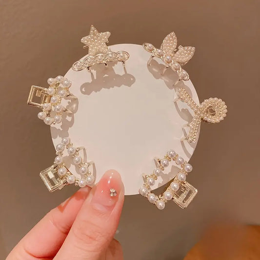 Mini Pearl Hair Claws
