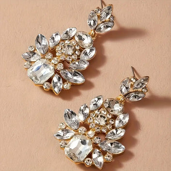 Crystal Dangle Earrings