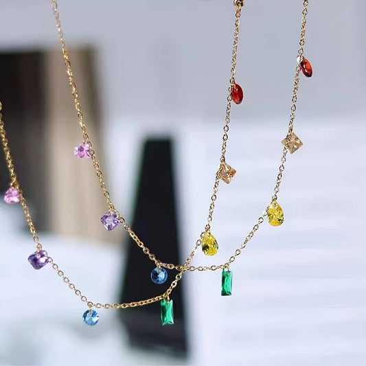 Seven Spark Gold Plated Chain