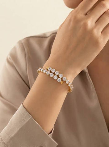 Marquise Adjustable Cuff Bracelet