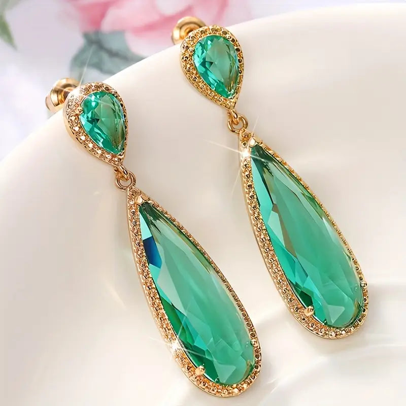 Moon Drop Earrings