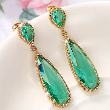 Moon Drop Earrings