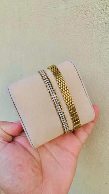 2 Pcs Set of Mesh and DoubleLa