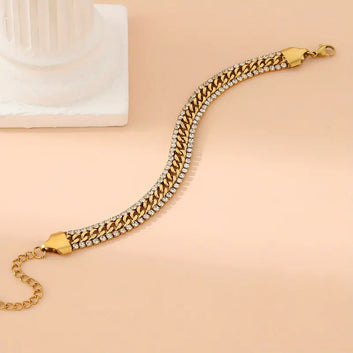 Double Moonvine Bracelet