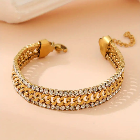 Double Moonvine Bracelet