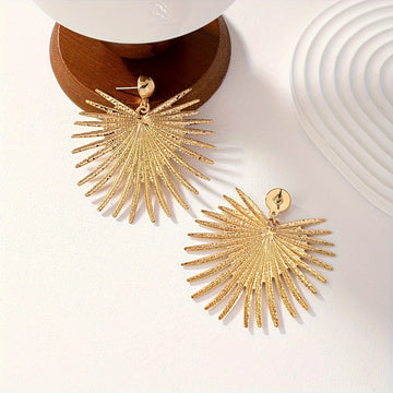 Golden Leaf Earrings