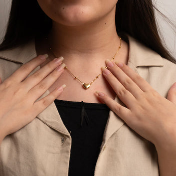 Heart Beaded Necklace