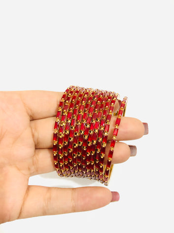 Maroon Bangles
