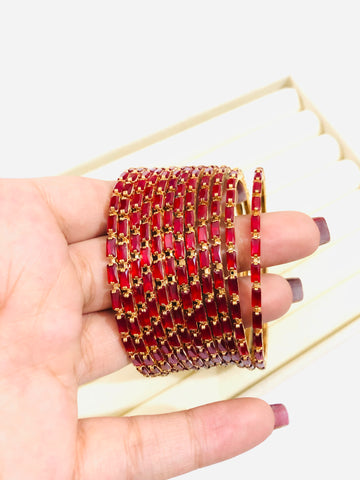 Maroon Bangles
