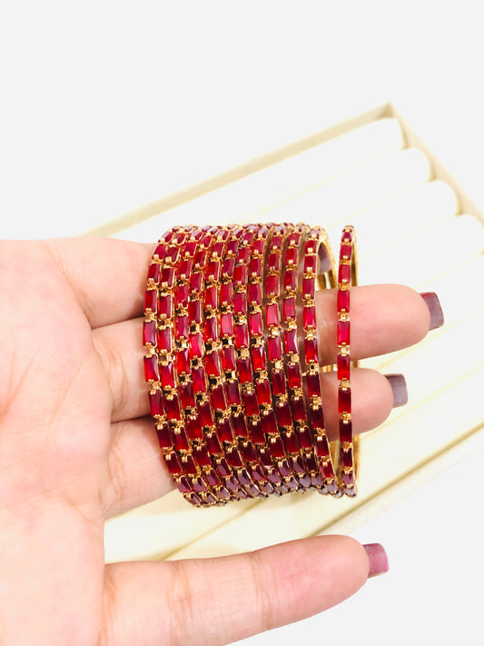 Maroon Bangles