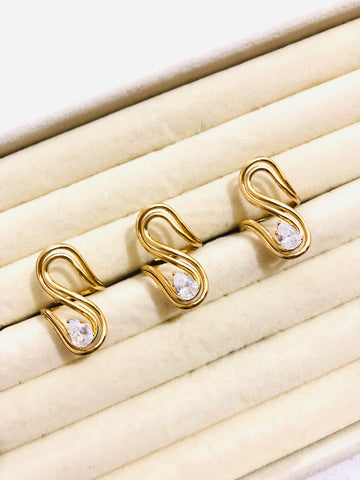 Drop Stone Adjustable Ring