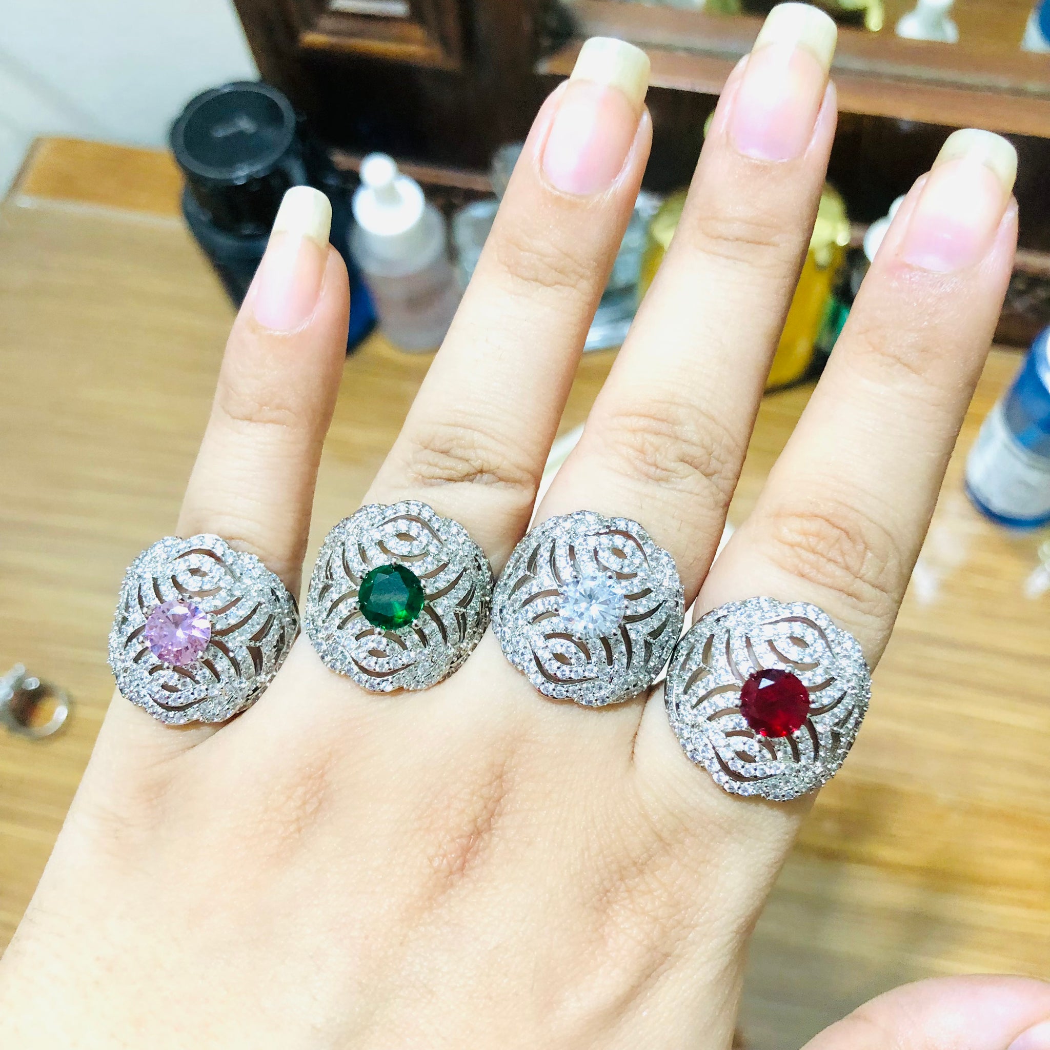 Royal Style Adjustable Ring
