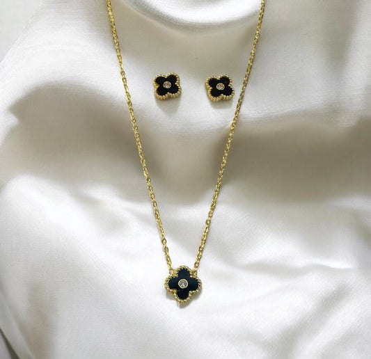 3Pcs Black Clover Stone Set