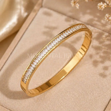Baguette Crystal Bangle