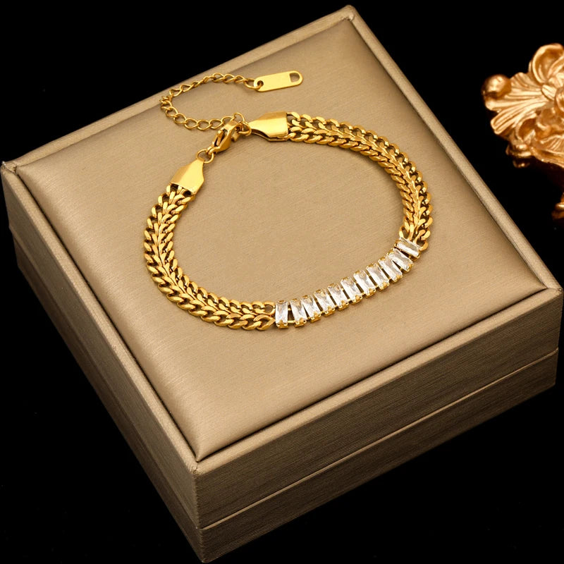 Crystal Stone Bracelet