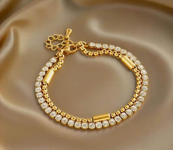 Sparkle Double Layer Bracelet