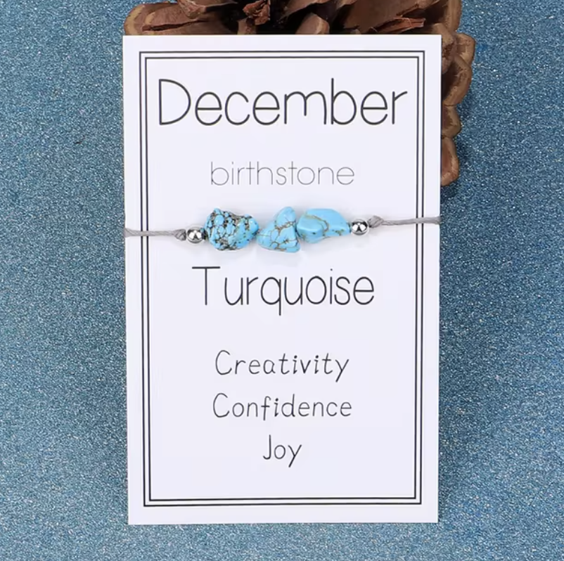 December Birthstone Bracelet