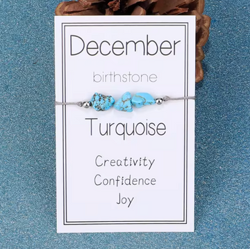 December Birthstone Bracelet