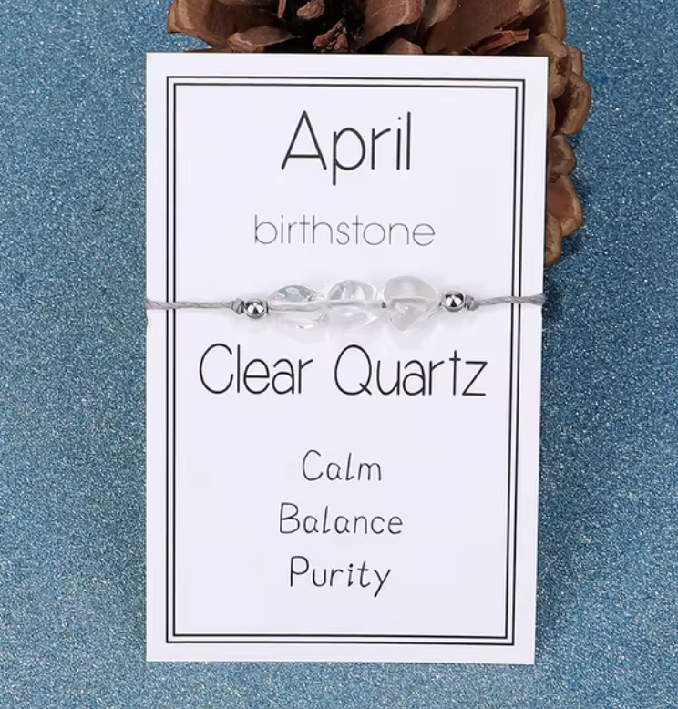 April Birthstone Bracelet