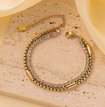 Sparkle Double Layer Bracelet
