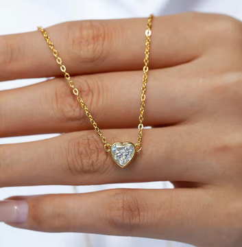 Heart Stone Necklace