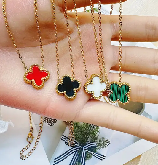 Flip Clover Necklace