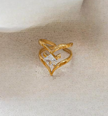 Adjustable Crown Ring