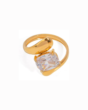 Cubic Zircon Ring