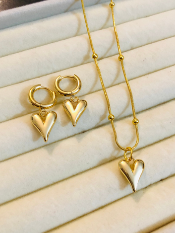 3 pcs Solid Heart Set