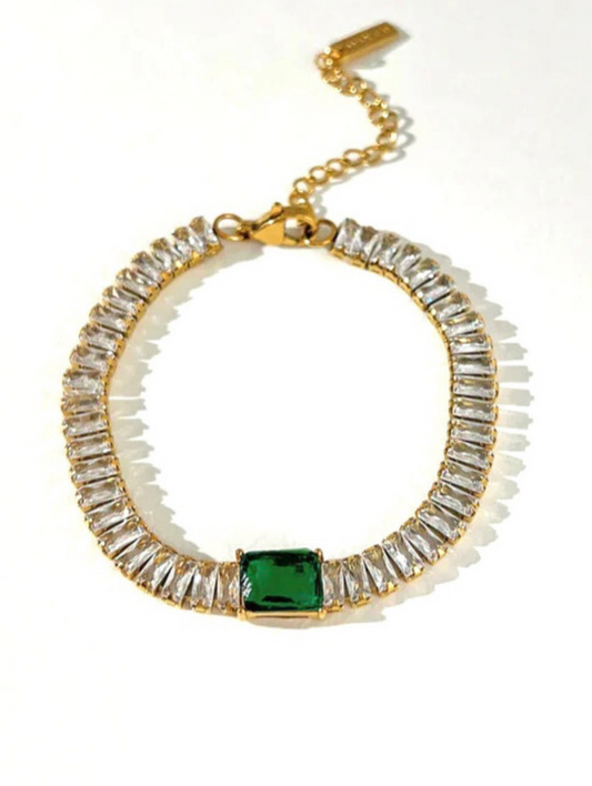 Emerald Tennis Bracelet