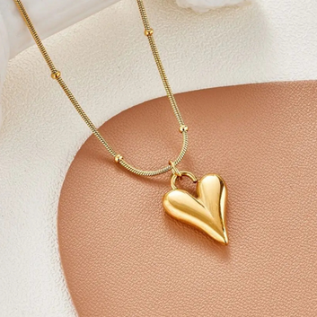 Solid Heart Necklace