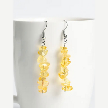Cirtine Chip Stone Earrings