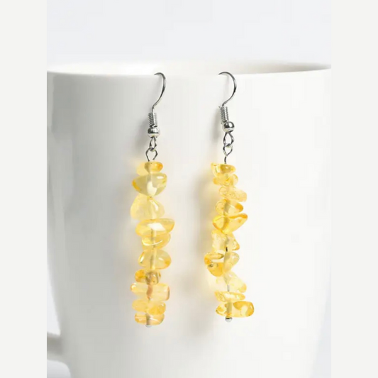 Cirtine Chip Stone Earrings