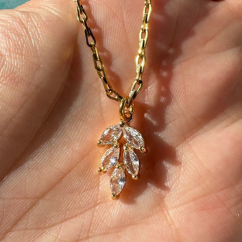 3 pcs Leaf Jewellery Set