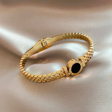 Roman Number Love Bangle
