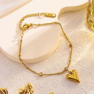 Heart Anklet