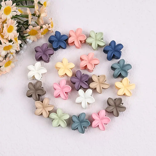 Mini Flower Claw Clips