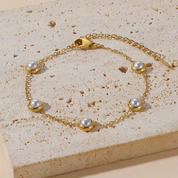 Pearl-Embellished Bracelet