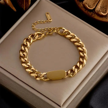 Gold Plate Bracelet