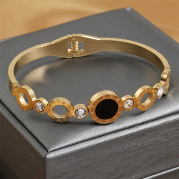 Black Roman Number Handcuff